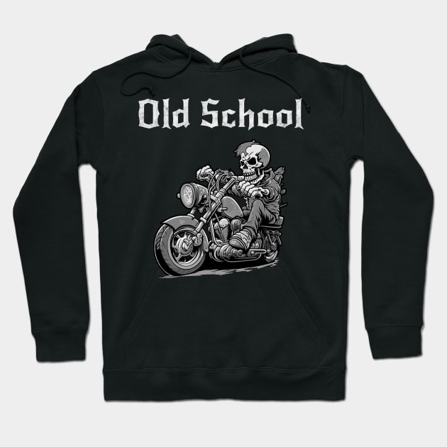 Old School Hoodie by pxdg